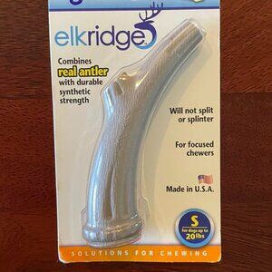 Small Dog Toy: No-splinter Elkridge Antler